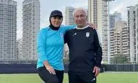 تبریک تولد متفاوت امپراطور فوتبال زنان به پدرش 