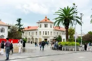تصویر جالبی از میدان مشهور رشت در دهه پنجاه
