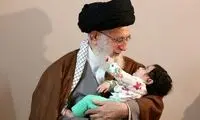 شوخی رهبر انقلاب با نوه شهید همدانی