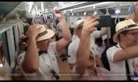 فیلم پربازدید از رفتار اروپایی‌ها در متروی قطر