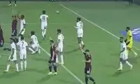 گل اول الوحده به خورفکان روی پاس نوراللهی 