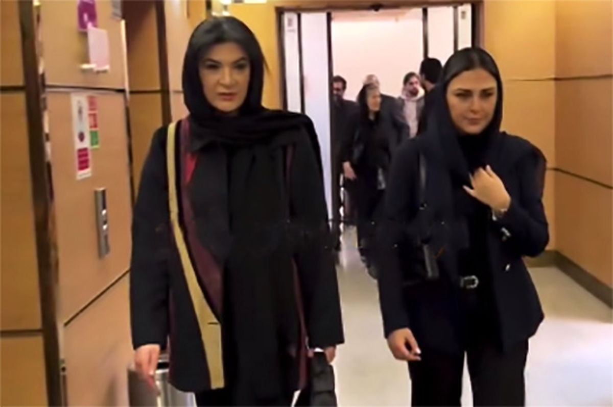 هدی زین‌الدین و ریما رامین‌فر در اختتامیه جشنواره فیلم شهر