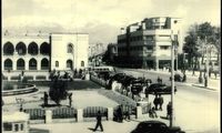 عکس تاریخی از آب‌فروشان چهارراه مخبرالدوله
