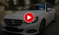 حرکات جنون‌آمیز دو راننده بنز وسط خیابان در اصفهان!