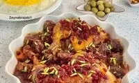  طرز تهیه خورش آلو مسمای مجلسی و خوشمزه