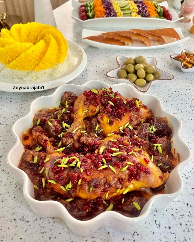  طرز تهیه خورش آلو مسمای مجلسی و خوشمزه