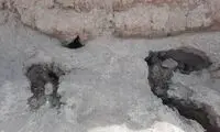 باران ارگ ساسانی را شست