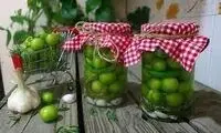 دستور تهیه شور گوجه سبز به روش بازاری!