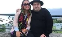 عکس جدید و خانوادگی اکبر عبدی در یک فست‌فودی