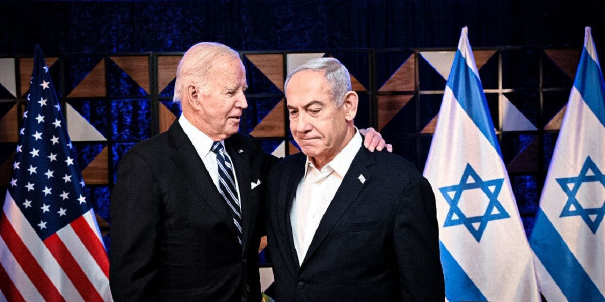 جو بایدن به نتانیاهو رو دست زد!