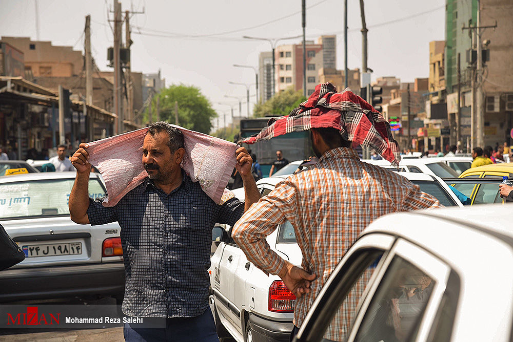 هجوم شدید گرما به مناطق جنوبی - شمالی کشور