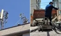 بحران اینترنت در اوج؛ شهرداری، دکل‌های مخابراتی را پایین کشید!