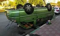 تصادف مرگبار اتوبوس با ون در تهران