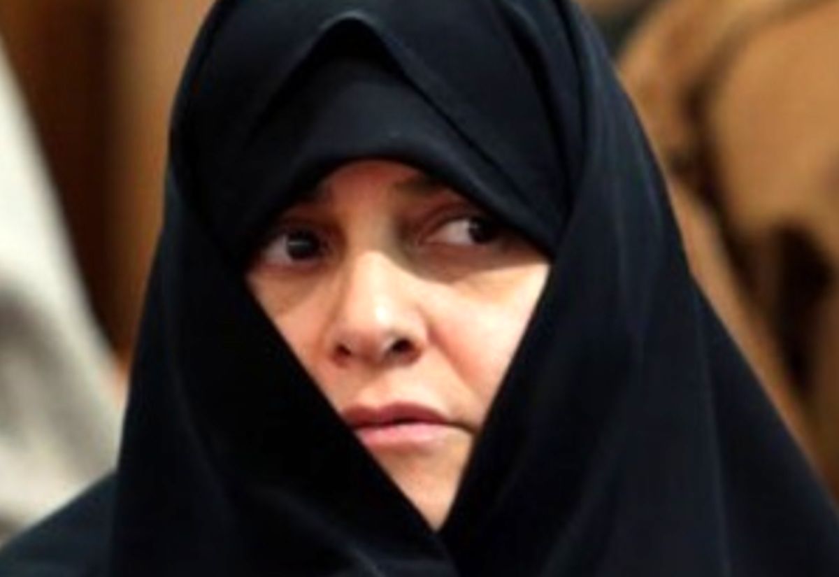 این عکس جمیله علمالهدی در ساعات اخیر وایرال شد