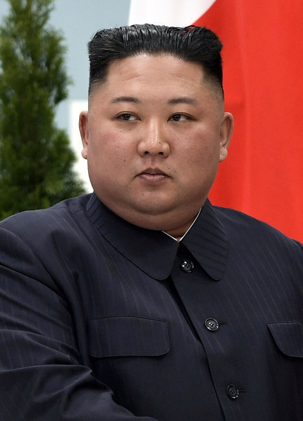عکسی از رهبر کره شمالی در جشن وزارت خارجه