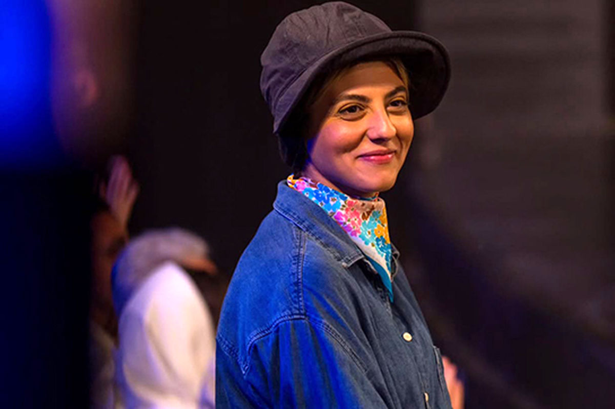 کل‌کل مهسا طهماسبی و سینا ساعی قبل از اجرا