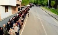 این صف رو دیگه تا حالا ندیده بودید!