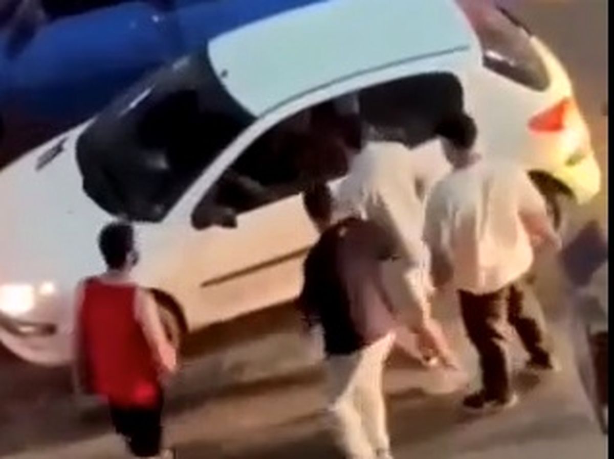 لحظات درگیری با کلاشنیکف در جاده چالوس!
