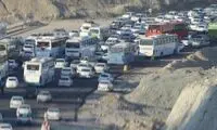 ترافیک سنگین جاده‌ها با افزایش تقاضای سفر اربعین