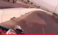 فیلمی هولناک از لحظه ترمز بریدن اتوبوس تهران به چابهار