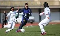 حرکت آکروباتیک بازیکن زن ملوان بعد از گلزنی