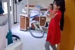 ویدئویی تاثربرانگیز از دختربچه‌ای که امروز به شهادت رسید