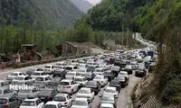جاده چالوس یکطرفه شد
