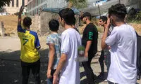 خوشحالی رونالدویی یک هوادار مقابل هتل