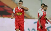 خوشحالی جالب گل‌محمدی با بازیکن پرسپولیس