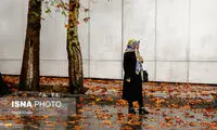 عکس عجیب از پاییزِ تهران به فاصله یک سال!