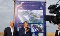 آغاز عملیات احداث نیروگاه اتمی با حضور اسلامی 