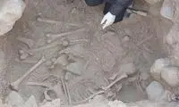 کشف بقایای تدفین ۴ انسان پشت یک سد