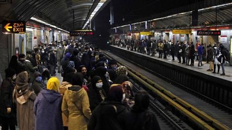 ببینید حتی خرابی یک قطار با مردم تهران چکار می‌کند!