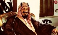 تصویر اولین پادشاه عربستان در کنار 4 فرزندش