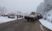 بارش ۶۰ سانتی متری برف در این شهرستان