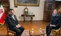 پوشش خبرسازِ خبرنگار روس در دیدار با وزیر رئیسی