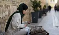 سنتور نوازی آیناز اعلایی که صداپیشه جناب خان را مجذوب کرد
