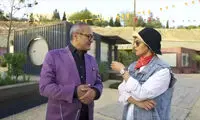 رپ‌خوانی غیرمنتظره خانم بازیگر در برنامه رامبد جوان