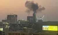 تصویری از حمله سپاه به پایگاه آمریکا در دوبی