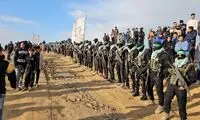 عکسی از مراسم تبادل اسرا که حسابی جلب توجه کرد