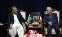 اولین تصاویر از ورود وزیر کشور پاکستان به تهران