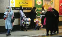 شغل عجیب و غریب سوگل و منیژه در متروی تهران