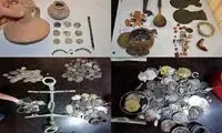 کشف 500 شی عتیقه دوره قاجار و عثمانی در میلک