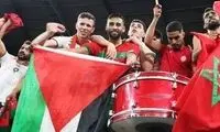 هواداران مراکشی‌ ورزشگاه البیت را تسخیر کردند!