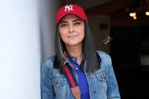 استایل متفاوت هدی زین‌العابدین با کیفی از برند لوکس گوچی