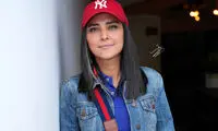 استایل متفاوت هدی زین‌العابدین با کیفی از برند لوکس گوچی