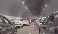 ترافیک نابودکننده در آزاد راه تازه افتتاح شده مازندران