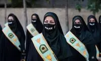 عکس دیده‌‌نشده از نیروهای زن دانشگاه پلیس تهران