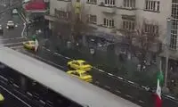برف مهمان تهرانی‌ها شد