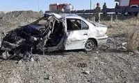 لحظه وحشتناک گیر افتادن و له شدن یک دوچرخه‌سوار میان 2 خودرو و کامیون!